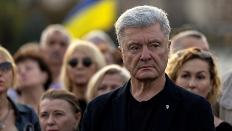 Memorial ceremony for former Ukrainian parliamentary speaker Andriy Parubiy on Maidan in Kyiv