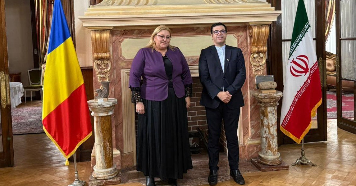 Diana Șoșoacă, vizită oficială la Ambasada Iranului din București