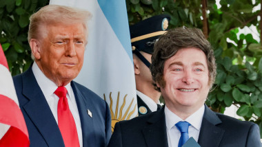 donald trump-javier milei-octombrie 2025