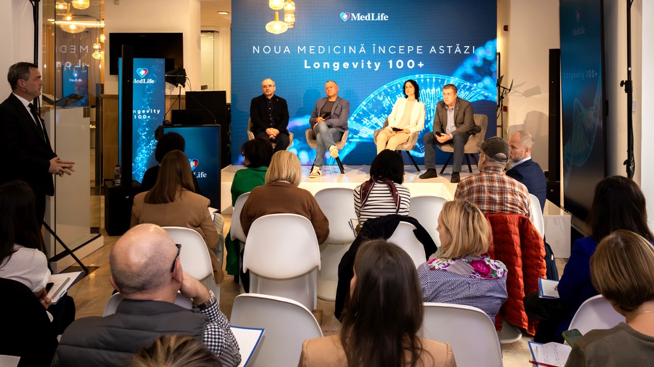 MedLife lansează Longevity 100+, primul și cel mai amplu program de testare genetică din regiune