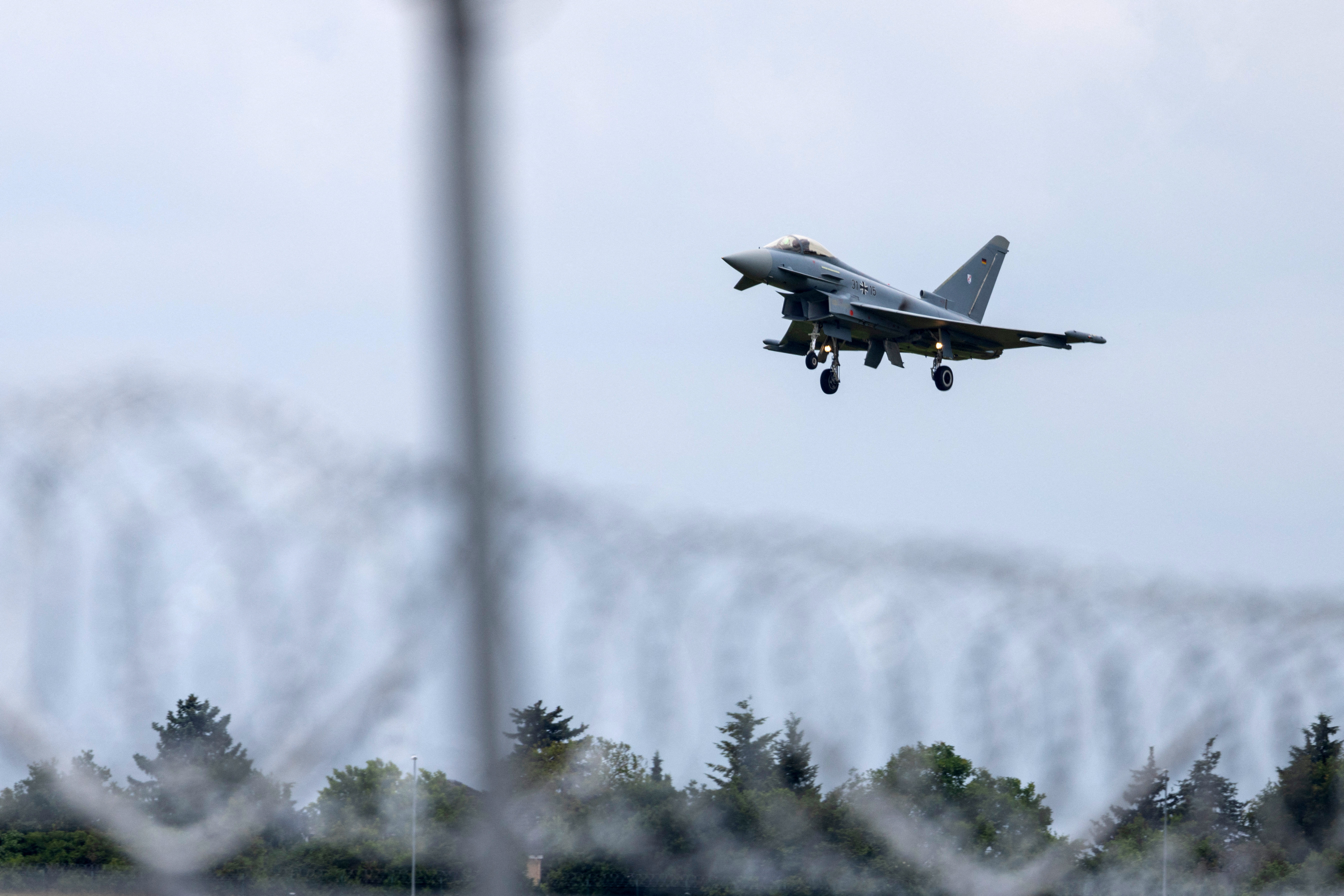 Germania va staționa avioane de luptă Eurofighter în nordul Poloniei
