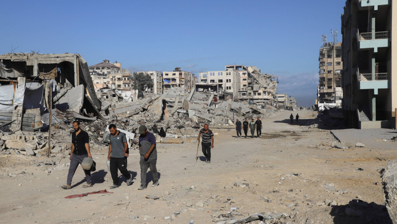 gaza-cladiri distruse