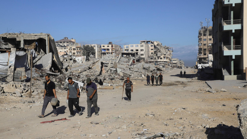 gaza-cladiri distruse