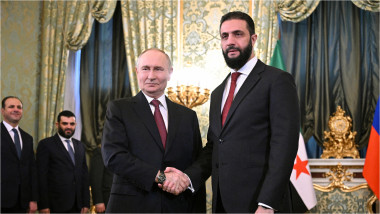 Vladimir Putin Ahmed al Sharaa