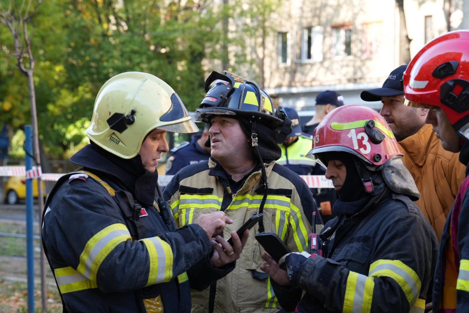 Înregistrare șocantă la câteva minute după explozia din Rahova. Ce îi spune angajatul Distrigaz unuia dintre pompieri
