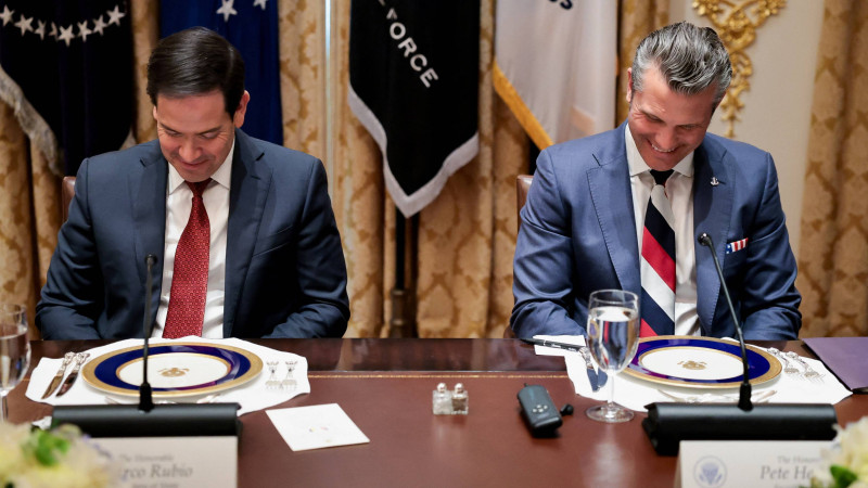 marco rubio-pete hegseth-octombrie 2025