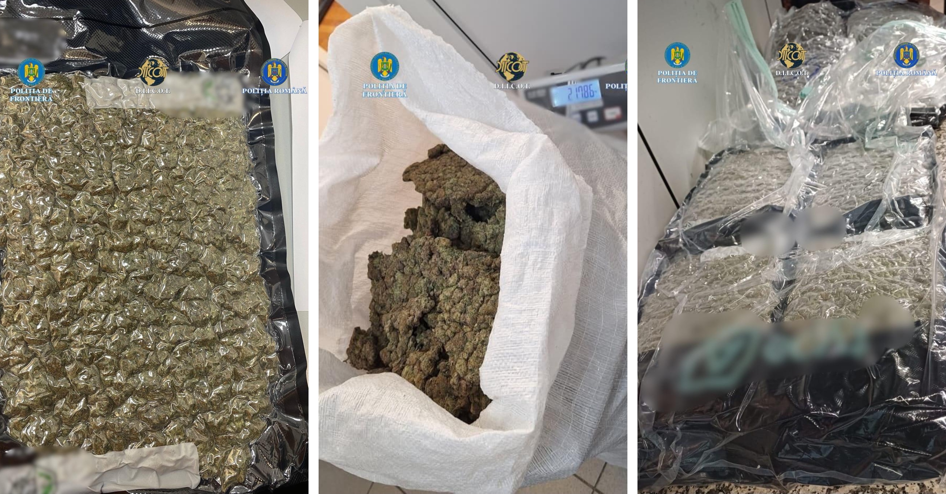 Un  albanez a vrut să aducă în România 22 kg de canabis în trollerul din cala avionului. Cum a ambalat drogurile ca să scape