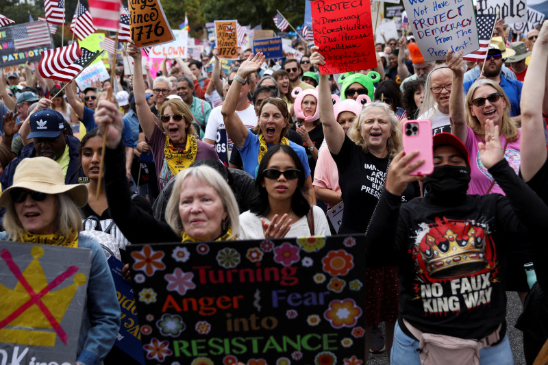 "No Kings" nationwide protests