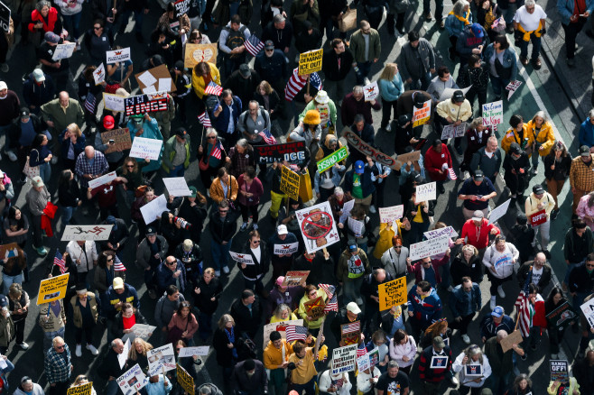 "No Kings" nationwide protests