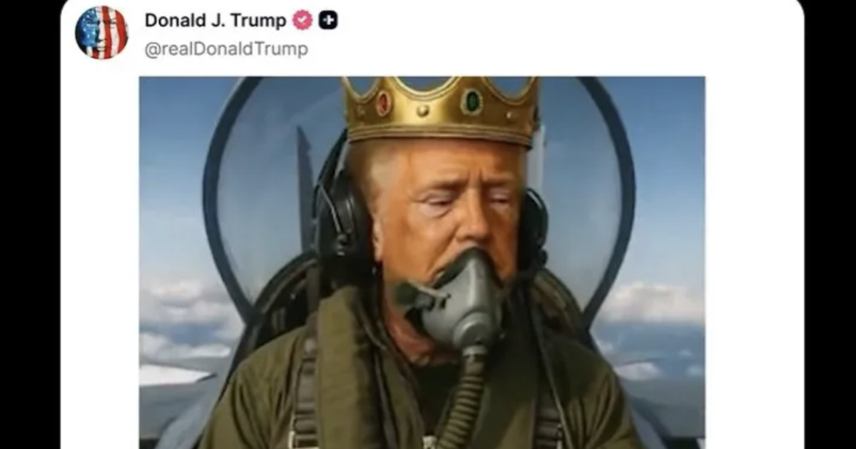 Trump răspunde protestelor "No Kings" cu un clip AI