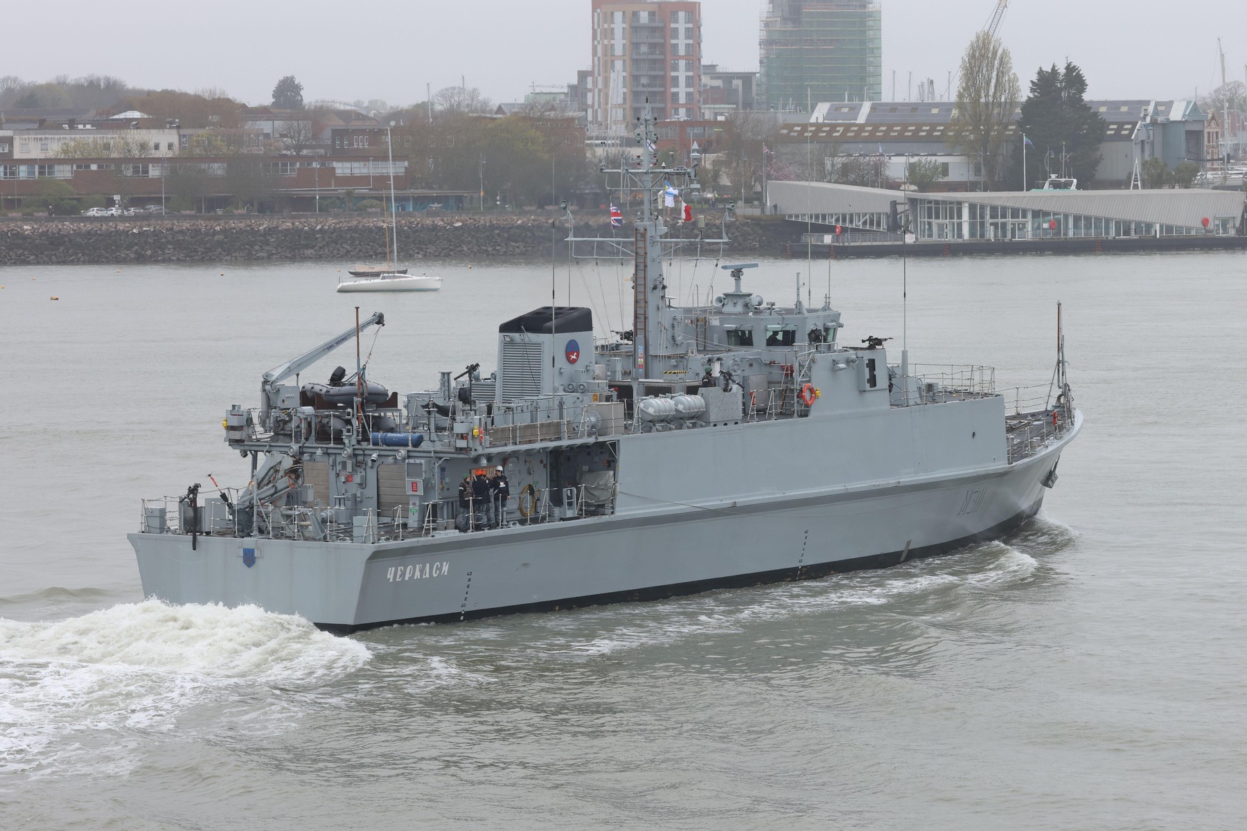 Șase nave militare ucrainene vor fi adăpostite în porturi din Marea Britanie și Turcia. „O astfel de decizie era necesară”