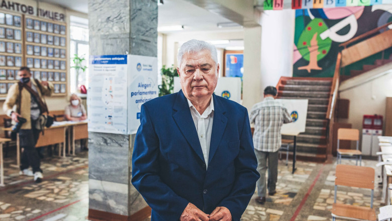 Parliamentary Elections in Chisinau, Moldova - 11 Jul 2021