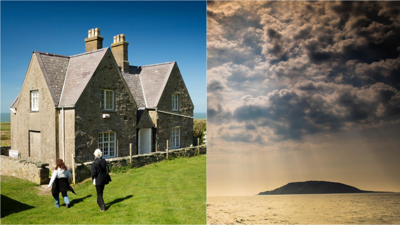 Insula Bardsey din Țara Galilor