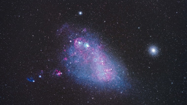 Small Magellanic Cloud (SMC), a member of the Local Group of galaxies