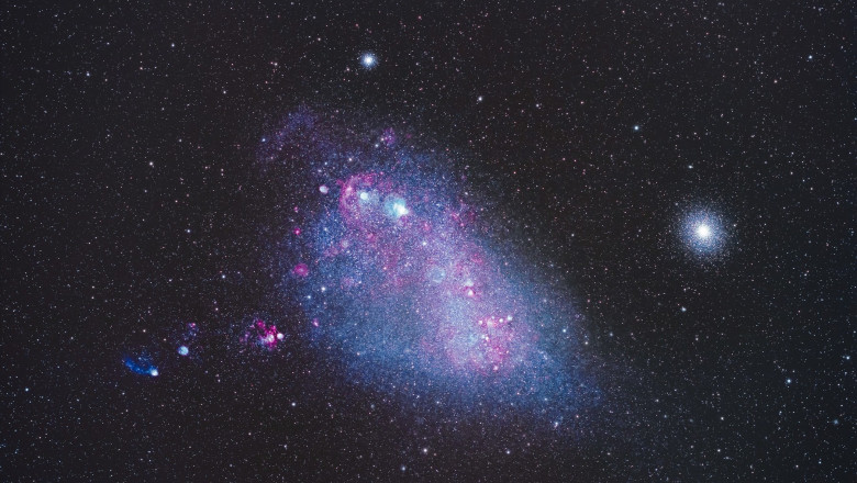 Small Magellanic Cloud (SMC), a member of the Local Group of galaxies