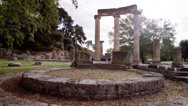 Situl arheologic Olympia.