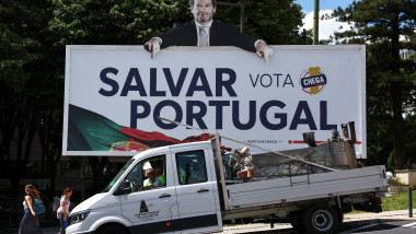 Day after Portugal general election in Lisbon