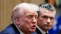 U.S. President Donald Trump attends a cabinet meeting, at the White House in Washington, D.C.,