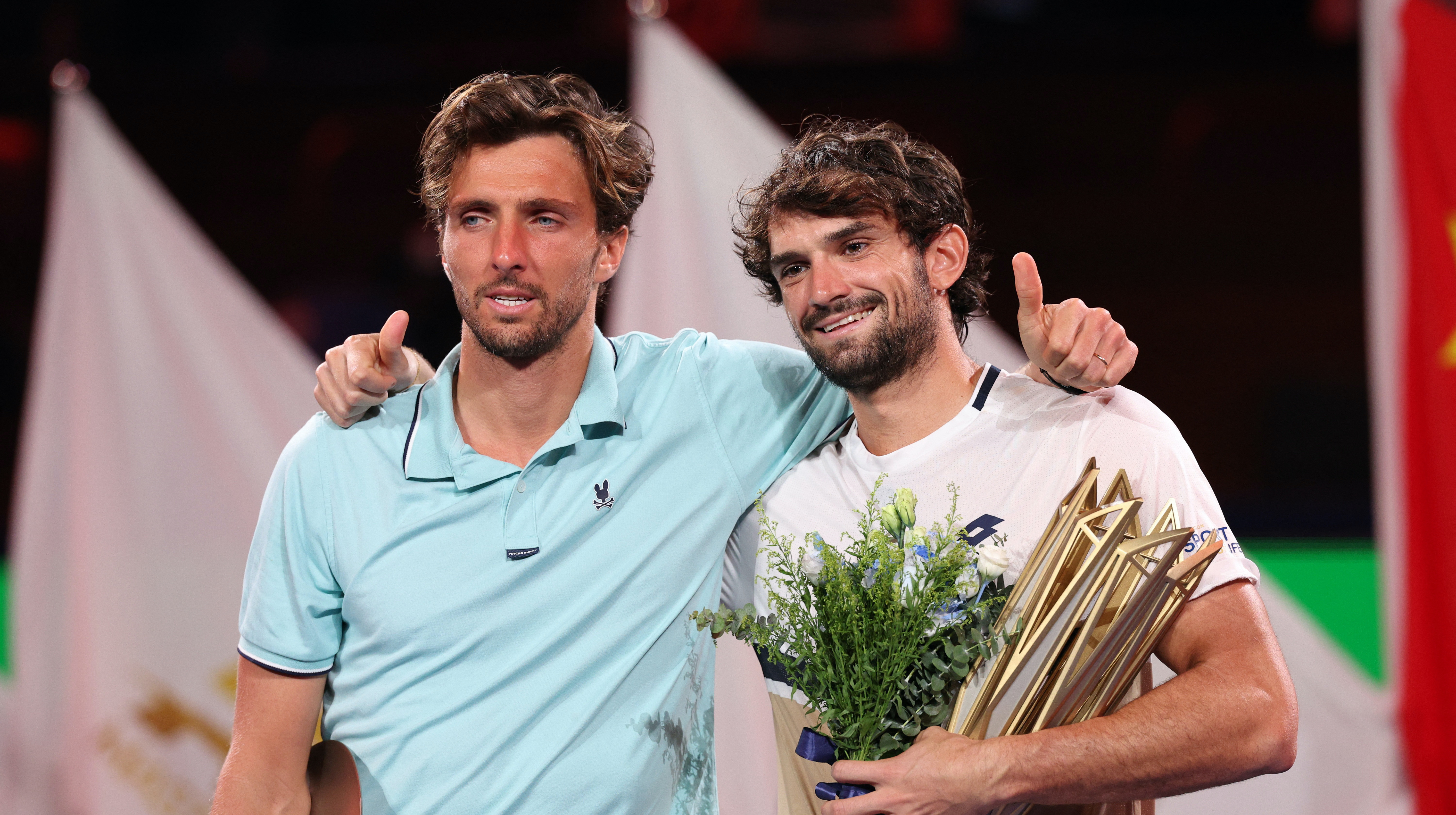 Finală în familie la Mastersul de la Shanghai. Valentin Vacherot l-a învins pe verişorul său, Arthur Rinderknech