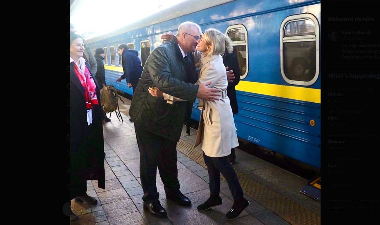 Kaja Kallas a mers într-o vizită surpriză la Kiev. Despre ce va discuta șefa diplomației europene cu ucrainenii
