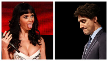 Colaj Katy Perry Justin Trudeau