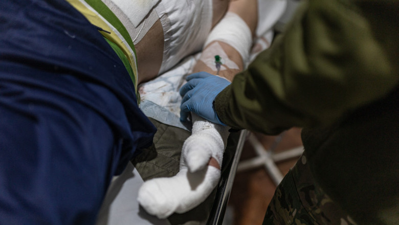 Medic militar Ucraina