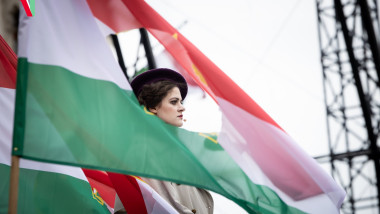 Comemorarea Revoluției din 1956 la Budapesta. Foto- Facebook