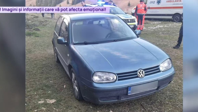 mașina tinerilor impuscati in masina din harghita