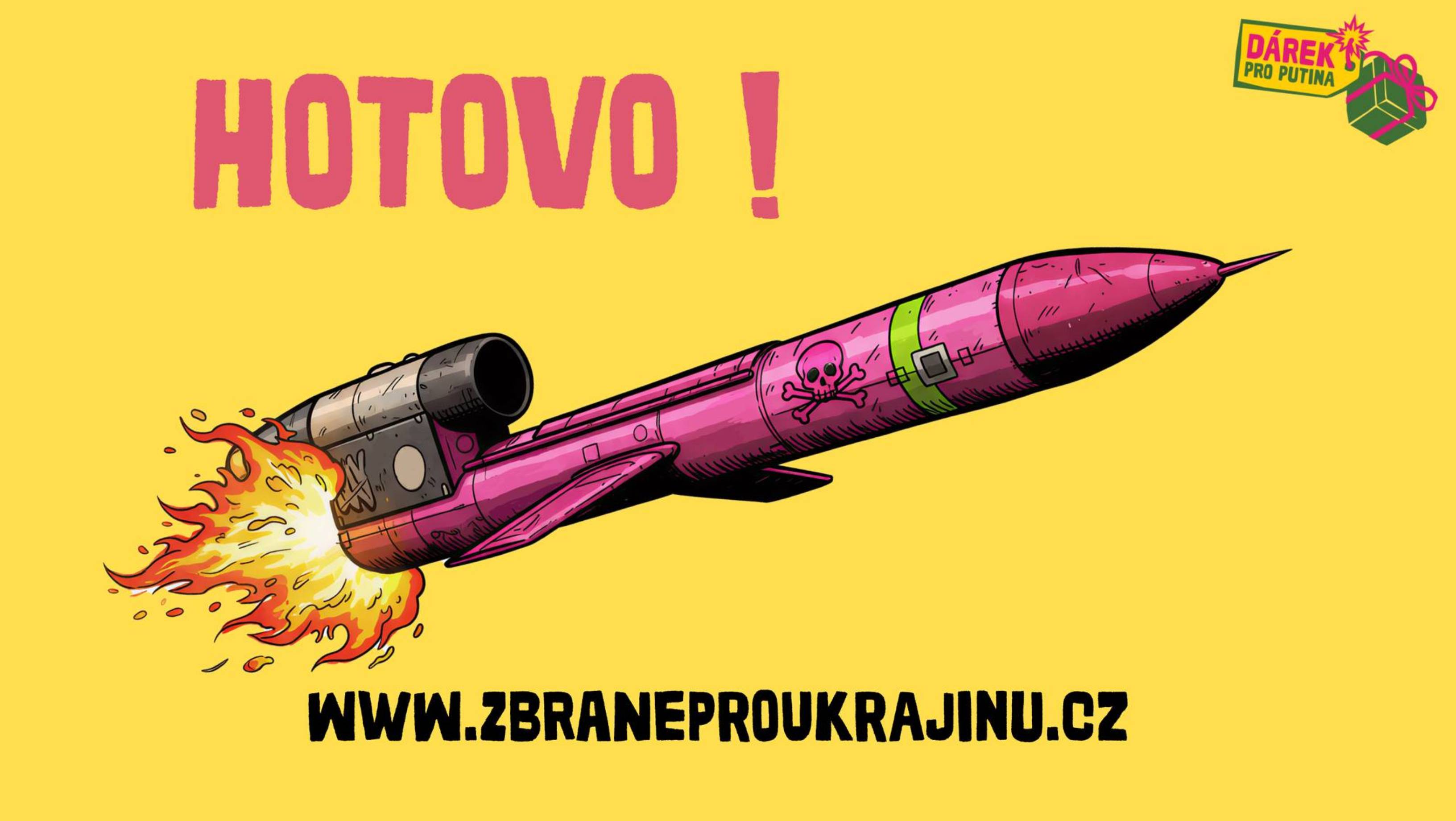 „Cadou pentru Putin”: câți bani au strâns cehii pentru a cumpăra o rachetă ucraineană care poate lovi Moscova