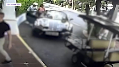 masina pe o strada din madrid