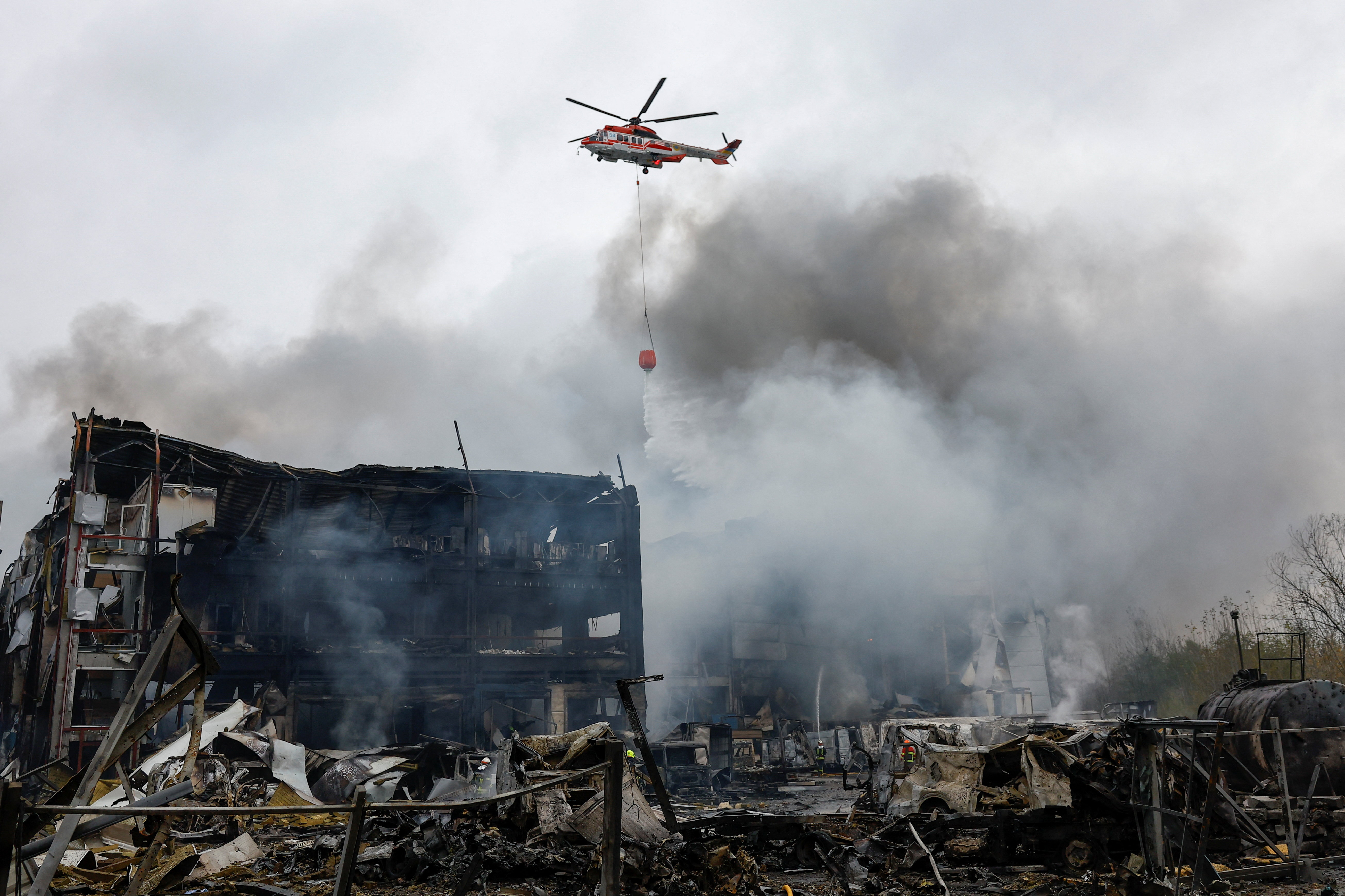 Ministrul german al economiei a trebuit să se adăpostească într-un buncăr în timpul bombardării Kievului. „O experiență dureroasă”