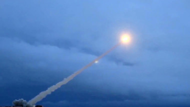 Lansare a rachetei cu propulsie nucleară Burevestnik.