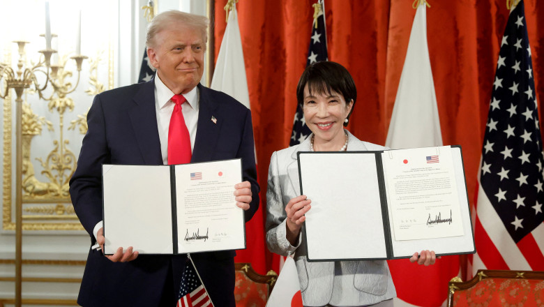 Vizita lui Donald Trump în Japonia: Premierul Sanae Takaichi promite „o nouă epocă de aur” a alianței cu SUA