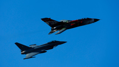 Malta International Airshow flying display in Qawra