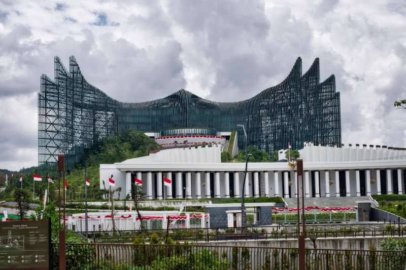 Nusantara, the new future capital of Indonesia, Borneo, Asia