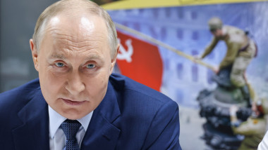 Russian President Putin Visits Mandryka Central Military Clinical Hospital