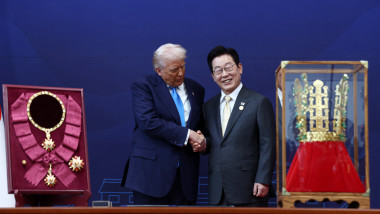 Donald Trump și Lee Jae Myung.