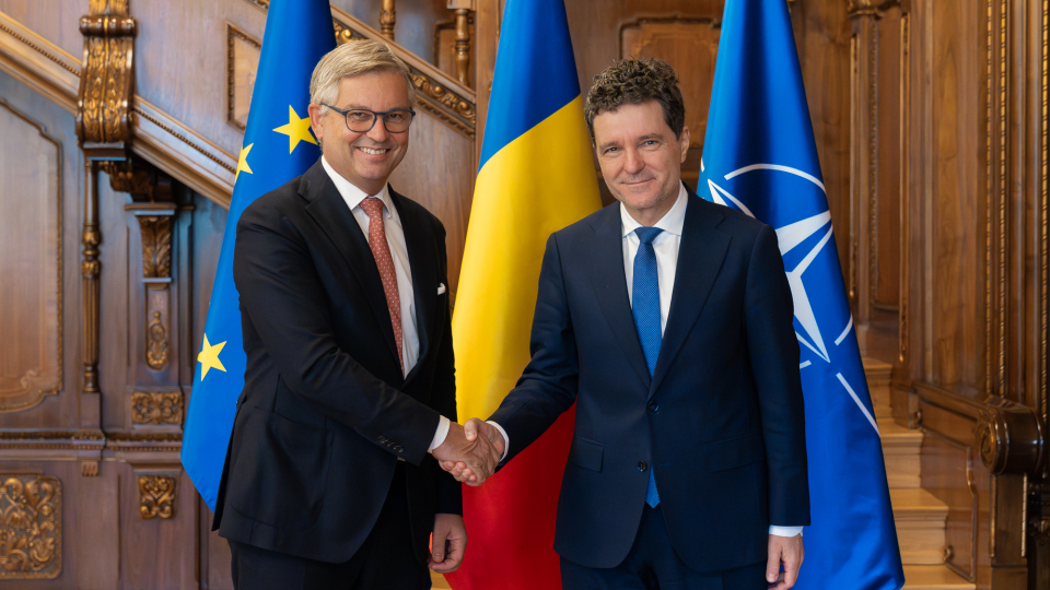 Nicușor Dan a discutat cu comisarul european Magnus Brunner despre protejarea frontierelor UE și „multiplele provocări hibride”