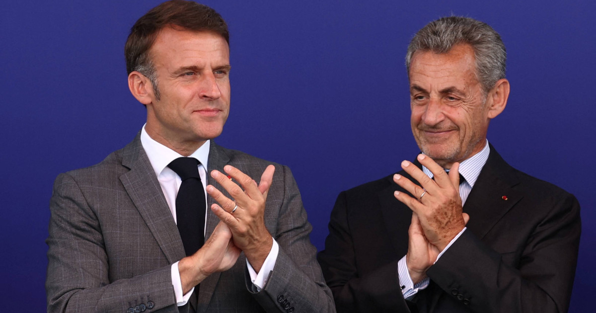 Emmanuel Macron l-a primit pe Nicolas Sarkozy înainte de închisoare