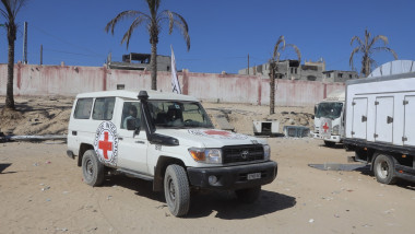 ICRC hands over bodies of Palestinians detained by Israel to Health Ministry in Gaza