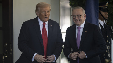 Donald Trump - Anthony Norman Albanese meeting at White House