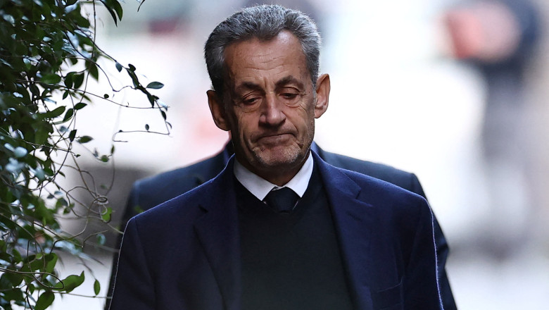 Former French President Sarkozy goes to jail to begin five-year sentence