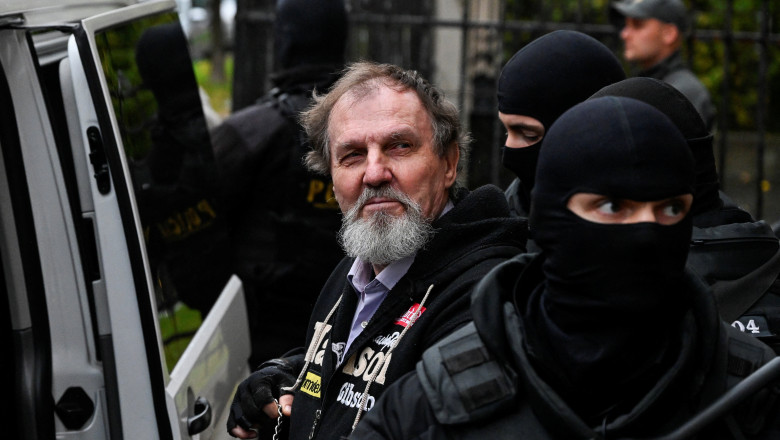 Juraj Cintula, accused of the 2024 attack on Slovak PM Robert Fico, attends the last day of his trial at the Specialised Criminal Court in Banska Bystrica