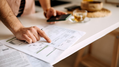 Data scadentă a facturii de energie electrică. Foto Getty Images