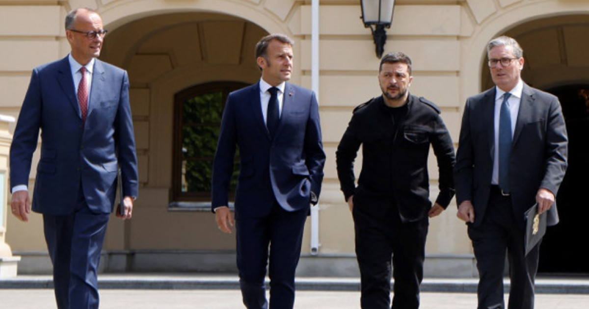 Întâlnire Starmer - Zelenski - Macron - Merz, luni, la Londra