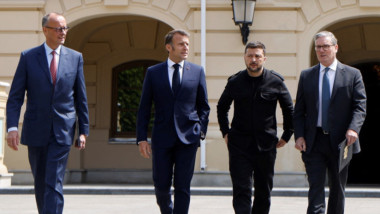 zelenski alaturi de lideri europeni