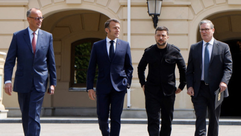 zelenski alaturi de lideri europeni