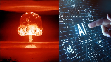 explozie test nuclear / ilustrație inteligența artificială