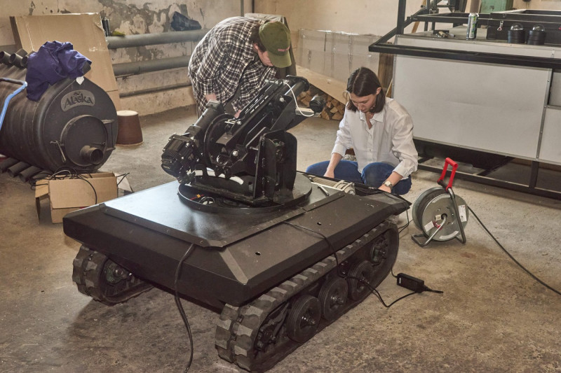 Drone manufacturing facility in Odessa