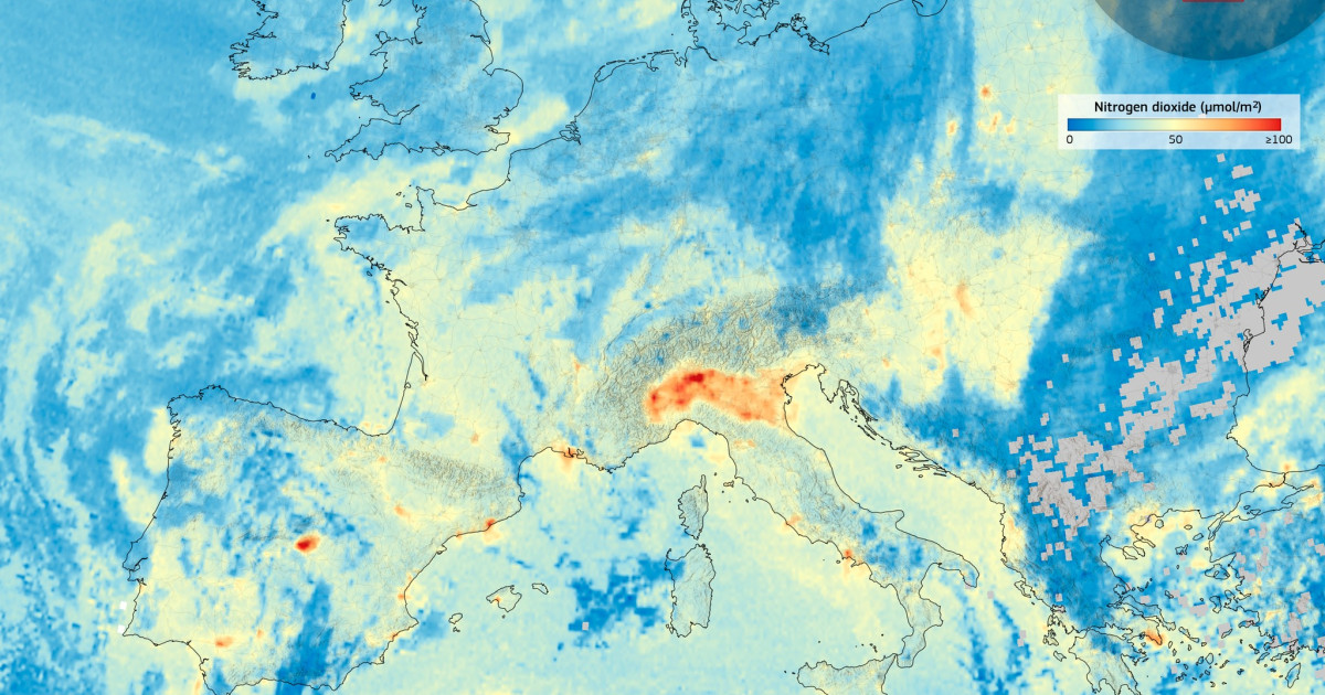 Poluare în Europa: Primele imagini de la Sentinel-4